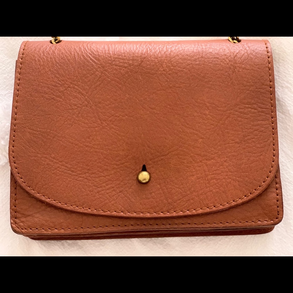Madewell Leather Crossbody Wallet